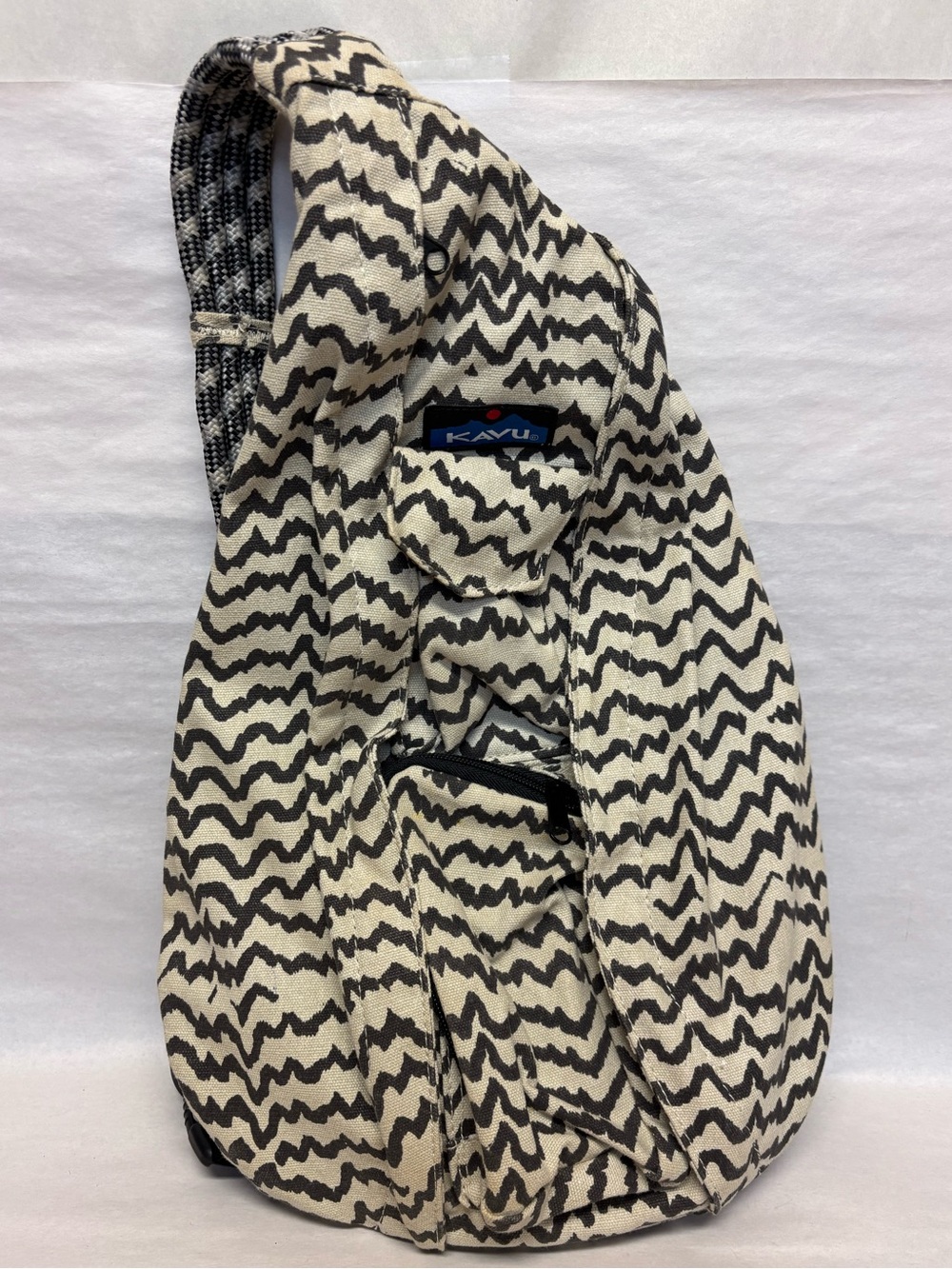 KAVU Original Rope Bag in the Natural Beats Pattern #5903